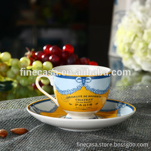 17 Pieces Modern Fine China Tea Set of New Classic